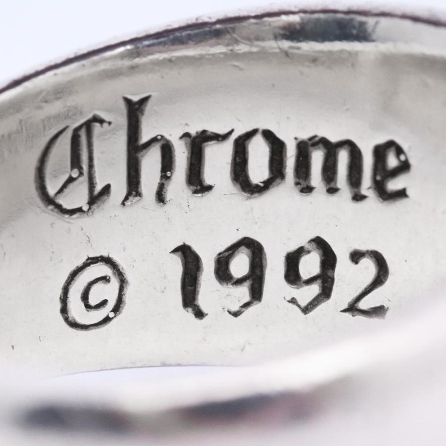 フローラルクロスリング　25号 25号 CHROME HEARTS フローラル クロスリング シルバー クロムハーツ