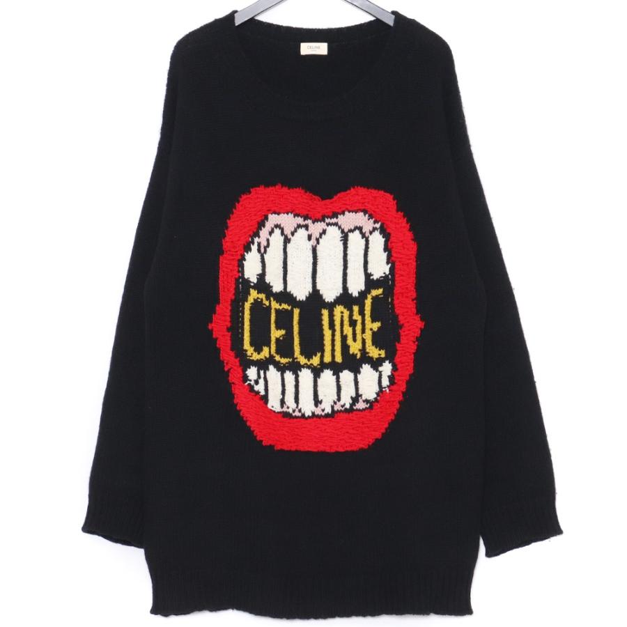 CELINE ザ・ダンシングキッドルーズクルーネックニット Sサイズ