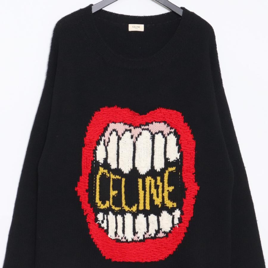 CELINE ザ・ダンシングキッドルーズクルーネックニット Sサイズ