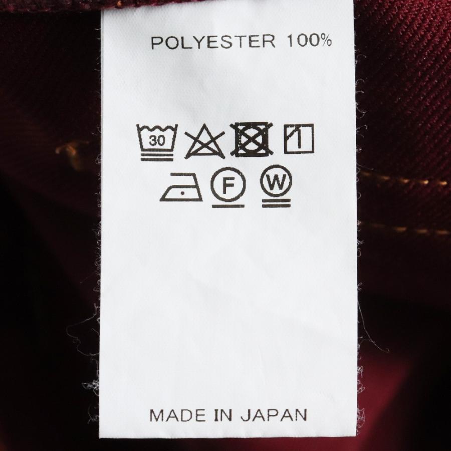 DAIRIKU Straight Flasher Pressed Pants サイズ27 ボルドー DAIRIKU Straight Flasher Pressed Pants サイズ27 ボルドー