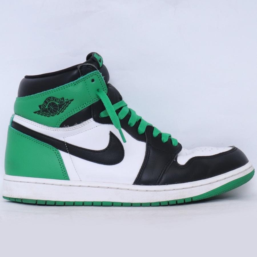 27.5cm NIKE Air Jordan 1 Retro High OG Celtics/Black and Lucky 