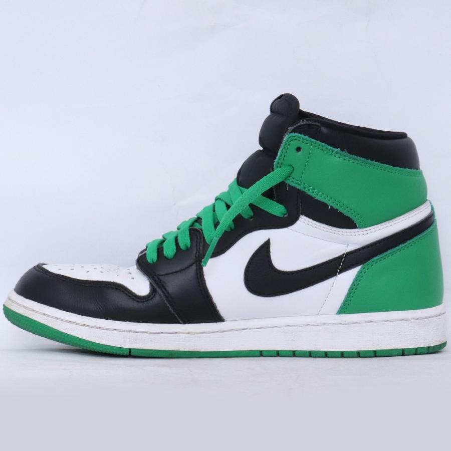 27.5cm NIKE Air Jordan 1 Retro High OG Celtics/Black and Lucky 