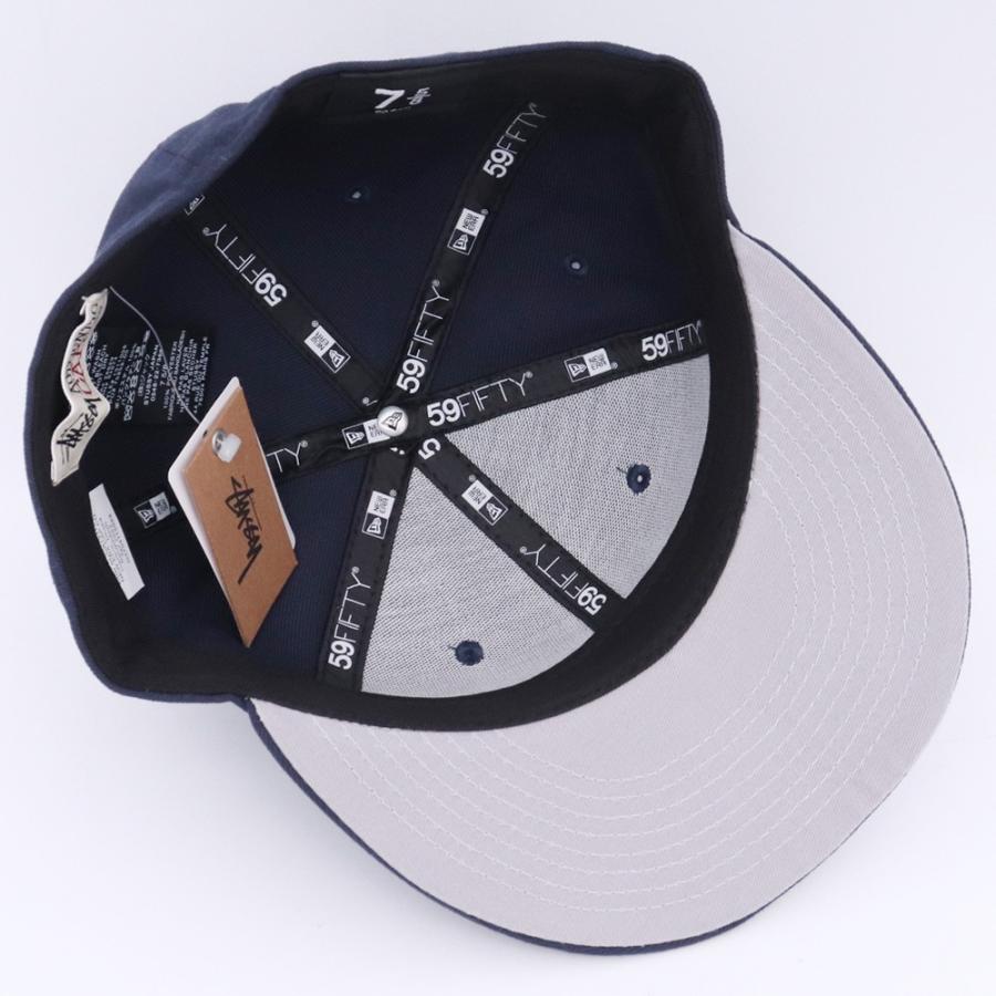 STUSSY キャップ 7 8/5 STUSSY - STUSSY NY NEW ERA CAP ニューエラ キャップ 7 5/8 の