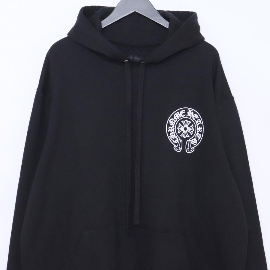 未使用 CHROME HEARTS 大阪限定ホースシュープルオーバーパーカー L 