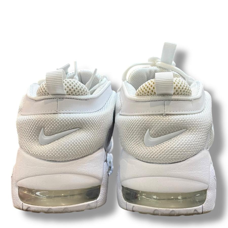 28.5cm NIKE Air More Uptempo Low Triple White FZ3055-100