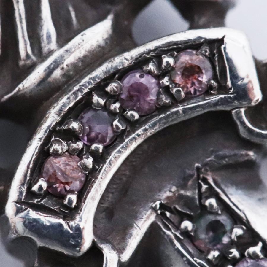 CHROME HEARTS ダガーチャーム #5 with パヴェピンクサファイア