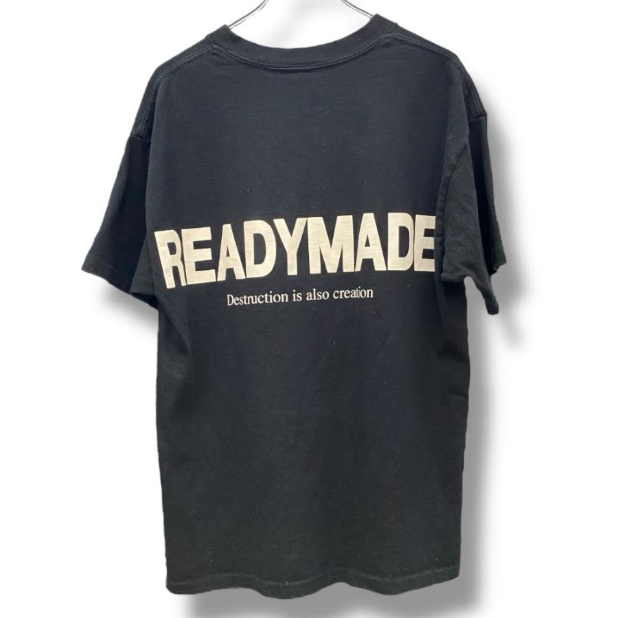 READYMADE SS T-SHIRT SMILE BLK Mサイズ ブラック RE-C0-BK-00-00-244