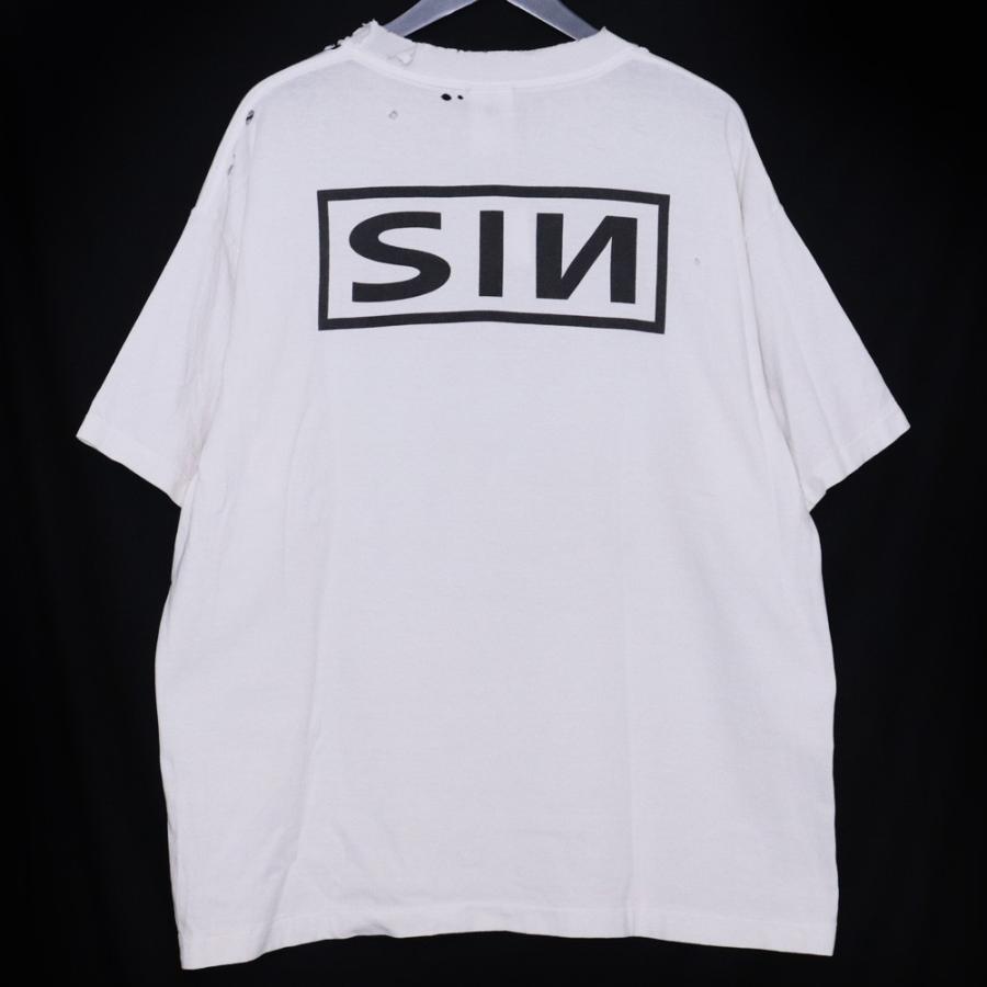 SAINT MICHAEL SS TEE YOURSELF WHITE Lサイズ ホワイト SM-HR8-0000