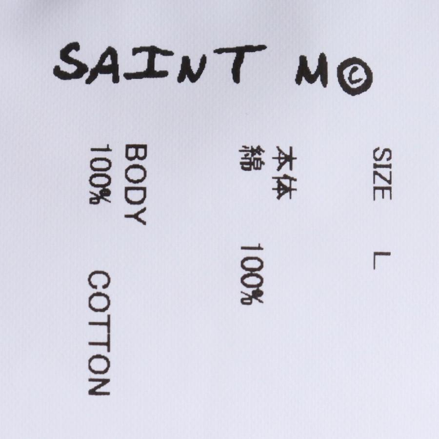SAINT MICHAEL SS TEE YOURSELF WHITE Lサイズ ホワイト SM-HR8-0000