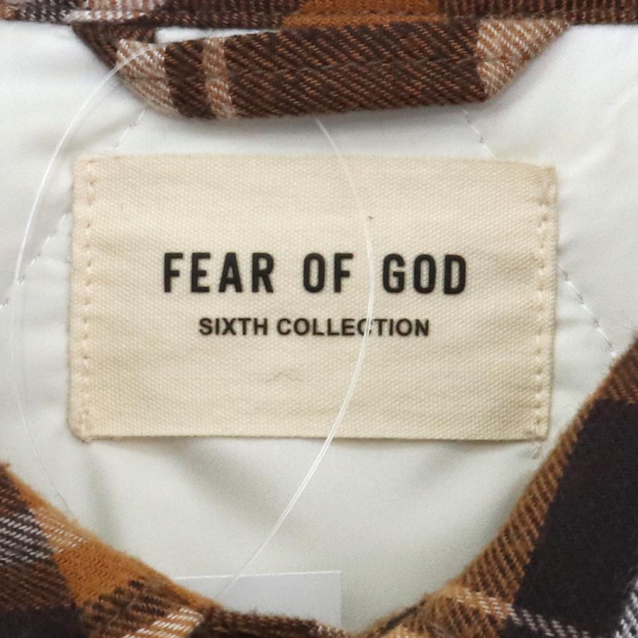 FEAR OF GOD SIXTH COLLECTION FLANNEL SHIRT JACK 中綿入り FEAR OF GOD SIXTH COLLECTION FLANNEL SHIRT JACK 中綿入り