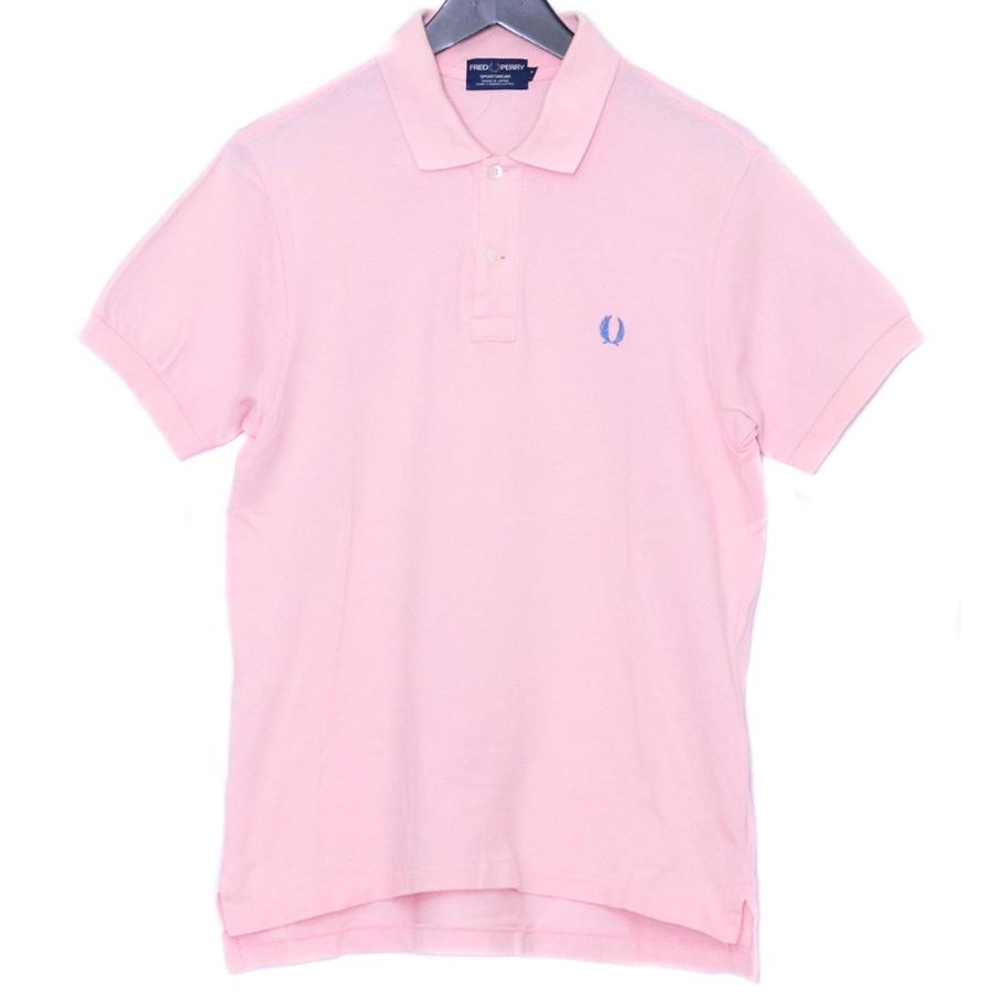 FRED PERRY The Fred Perry Shirt Lサイズ ピンク FPP-P712 フレッド
