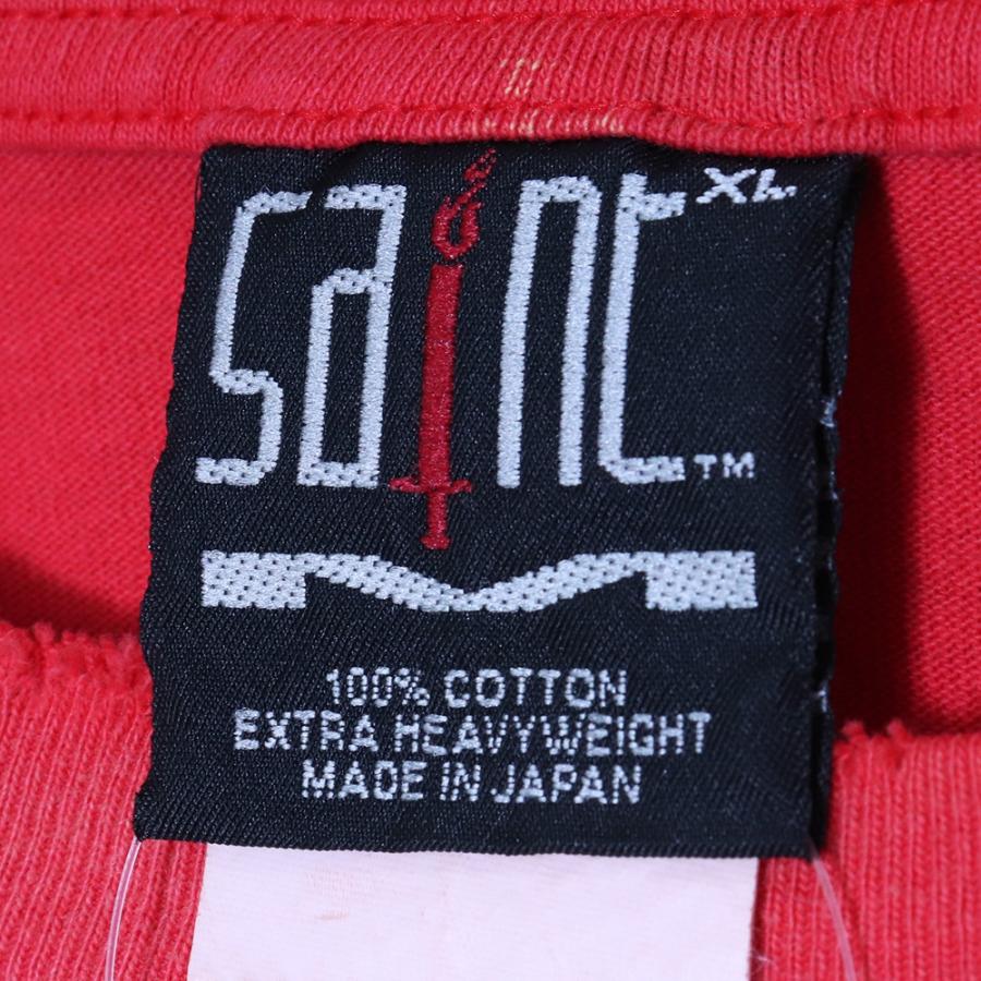 SAINT MICHAEL LS TEE/SOFT LOVE XLサイズ レッド SM-YS8-0000 SAINT MICHAEL LS TEE/SOFT LOVE XLサイズ レッド SM-YS8-0000