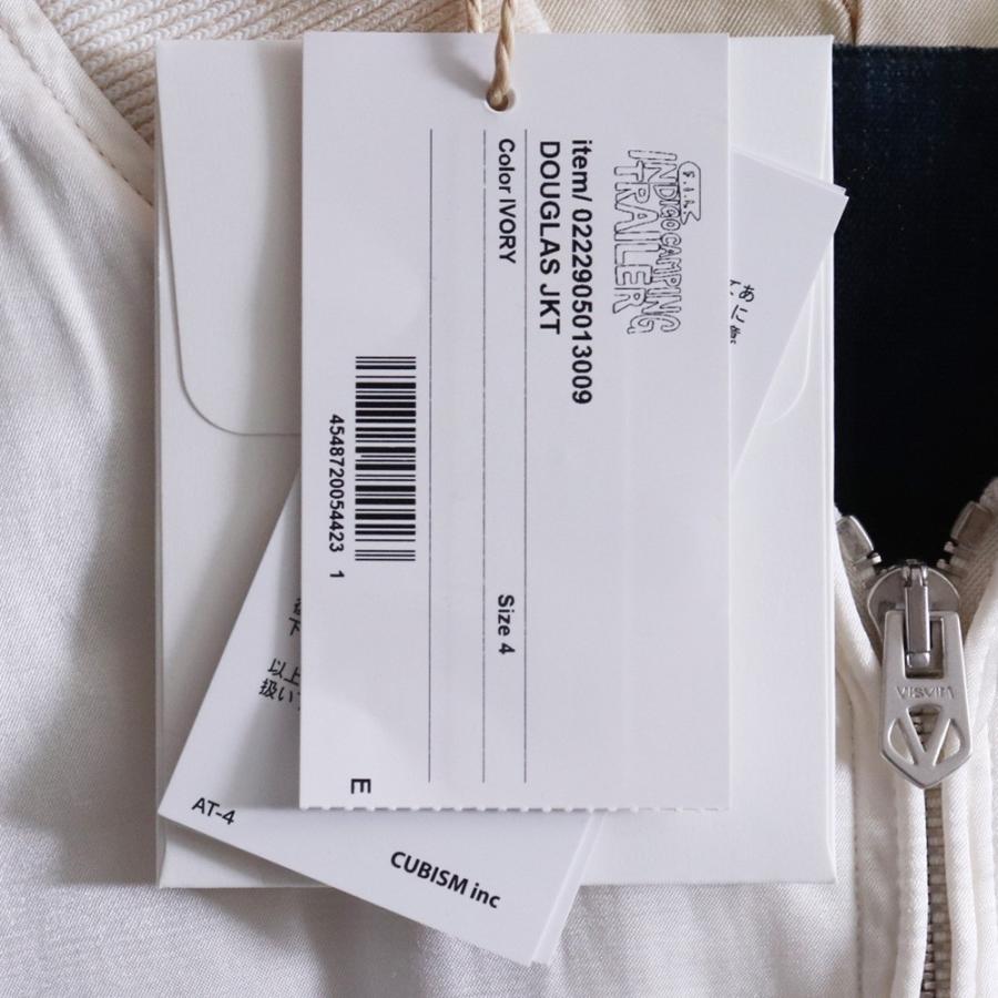 VISVIM DOUGLAS JKT サイズ4 アイボリー 0222905013009 ビズビム 