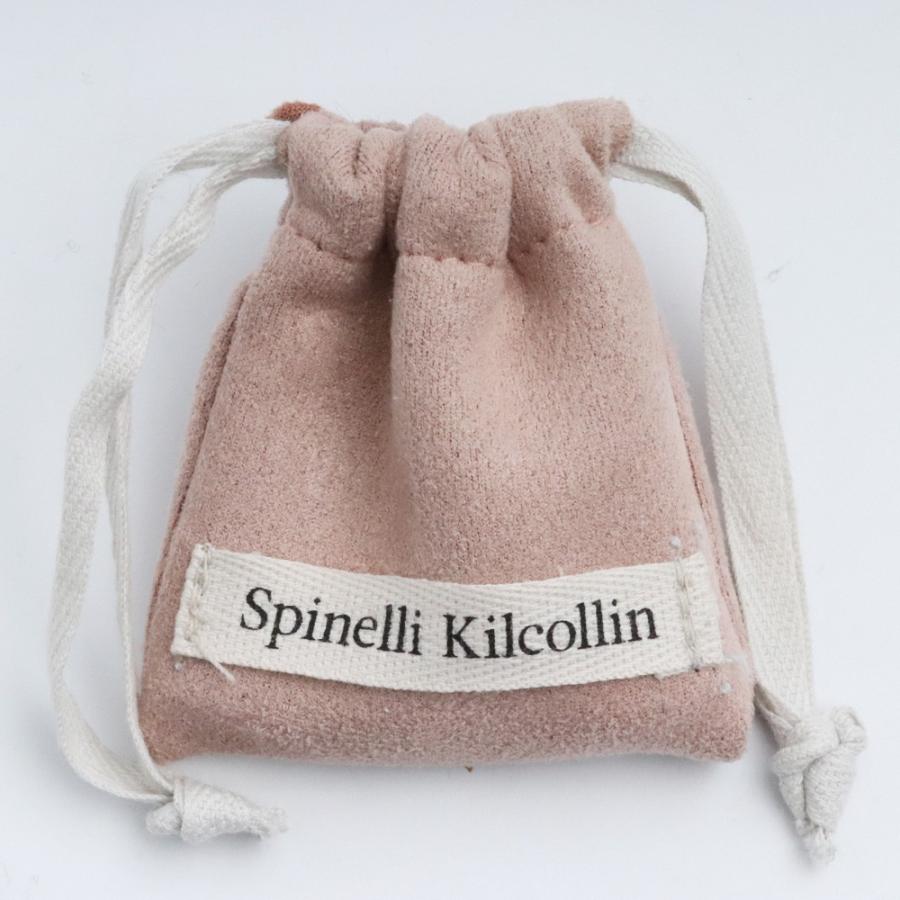 SPINELLI KILCOLLIN Ara SG Deux フープピアス シルバー 18Kイエロー 