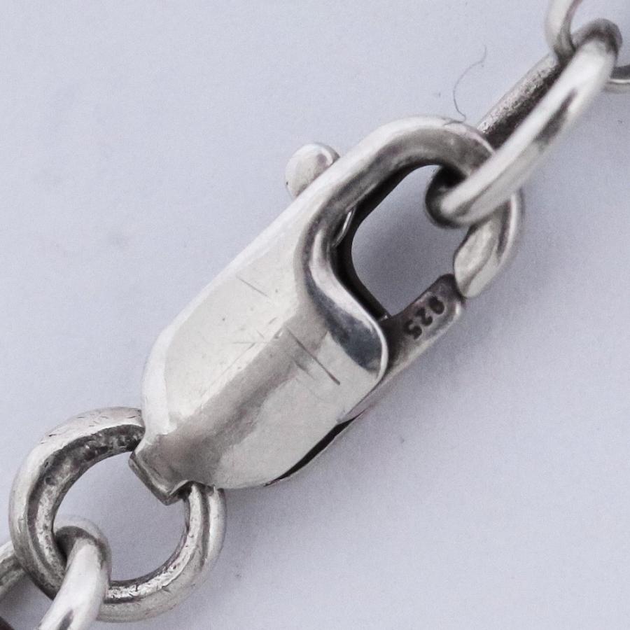 CHROME HEARTS ネックレス ロールチェーン 16インチ シルバー クロム