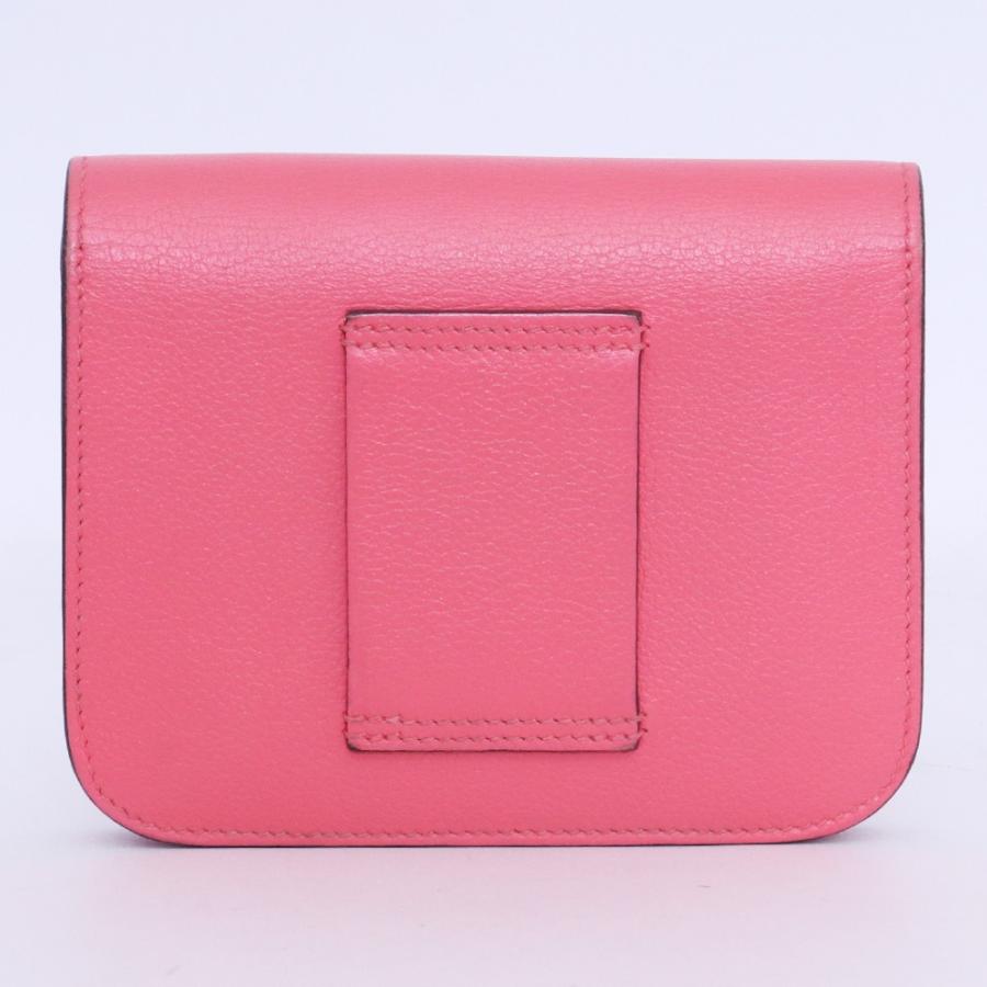 HERMES コンスタンス スリムウォレット B刻印 ピンク H082214CK8W エルメス 二つ折り財布 Constance Slim walletの画像