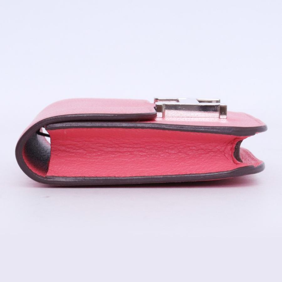 HERMES コンスタンス スリムウォレット B刻印 ピンク H082214CK8W エルメス 二つ折り財布 Constance Slim walletの画像