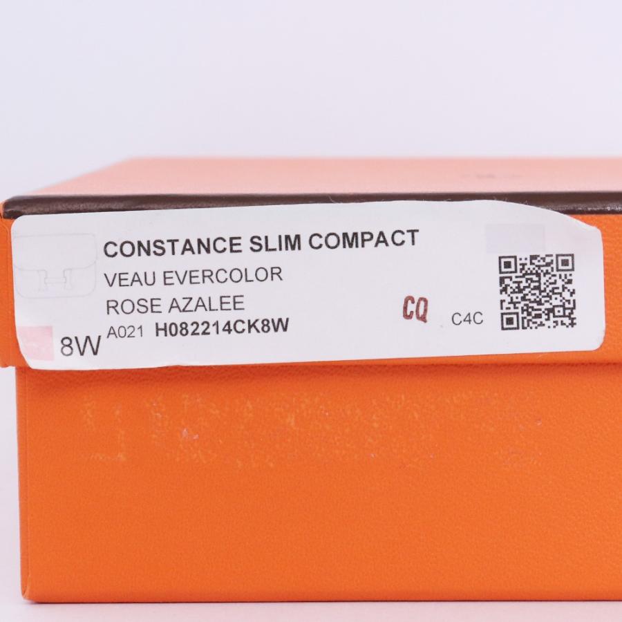 HERMES コンスタンス スリムウォレット B刻印 ピンク H082214CK8W エルメス 二つ折り財布 Constance Slim walletの画像