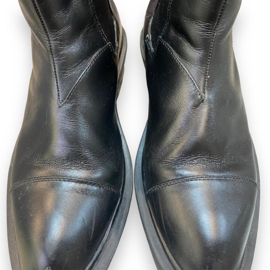 サイズ40 EYTYS NIKITA LEATHER サイドゴアブーツ ブラック 