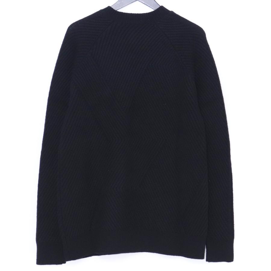 DEVOA Knit wool サイズ3 ブラック デヴォア ニット ウール セーター 