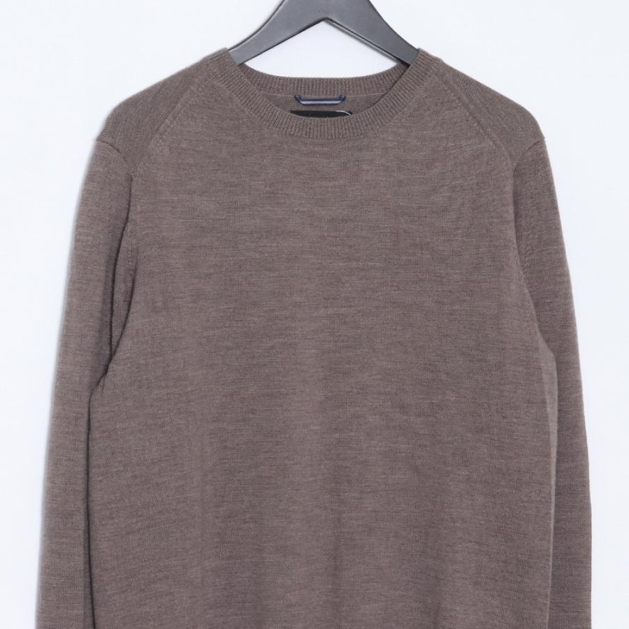 JUNHASHIMOTO 12GG CREWNECK KNIT サイズ5 ベージュ 1092220006 ジュンハシモト クルーネックニット セーター｜graiz｜03