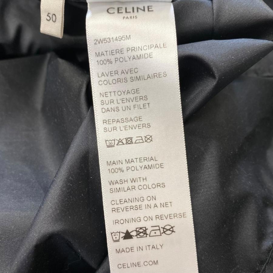 CELINE 22SS WINDBREAKER ウインドブレーカー ジャケット 50 ブラック 