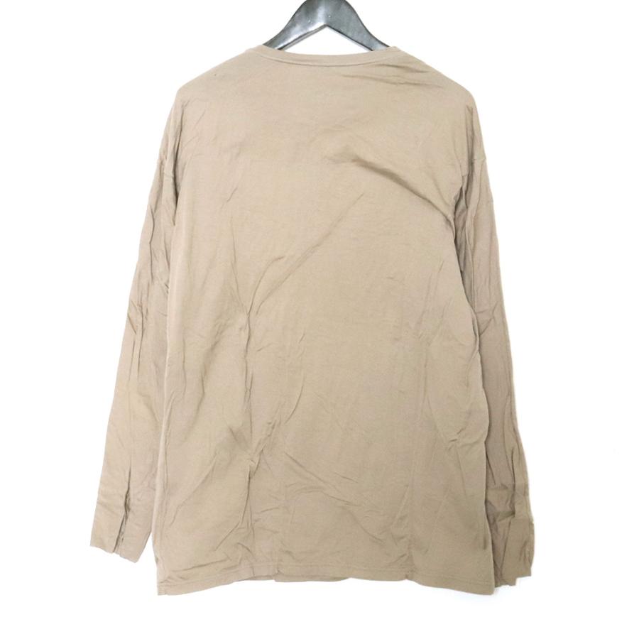 DEVOA コットン ロングスリーブカットソー Size 2 グレージュ 長袖T