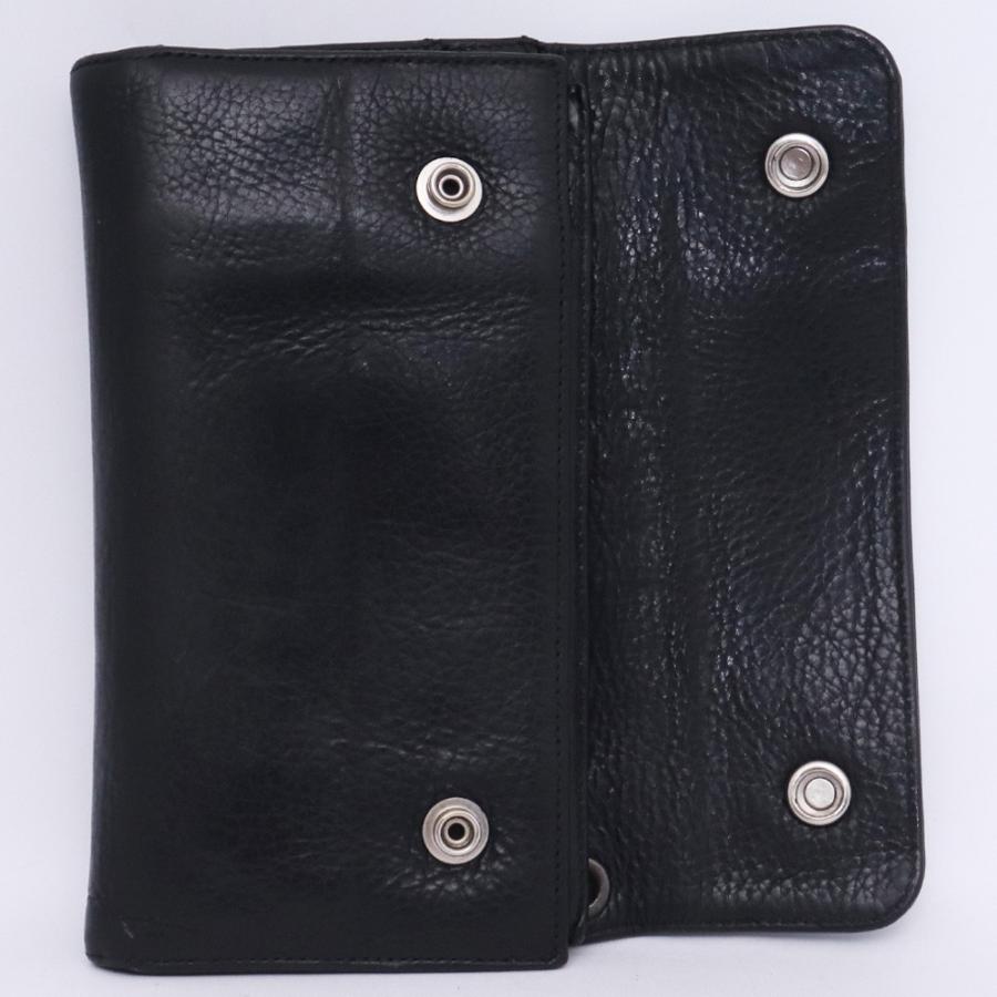 CHROME HEARTS ウェーブウォレット ブラック クロムハーツ