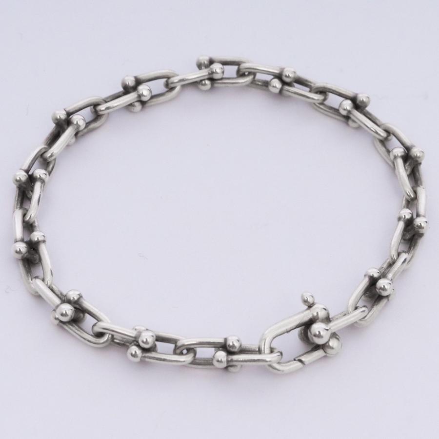 シルバー silver 925 ハードウェア ブレスレット【高品質】 TIFFANY&Co. ティファニー ブレスレット レディース メンズ