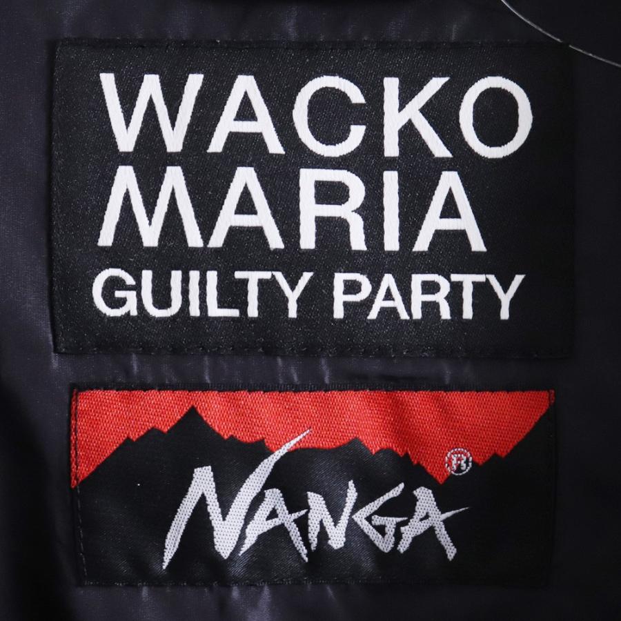 WACKO MARIA × NANGA マウンテンパーカー XLサイズ ブラック 22SS-WMO