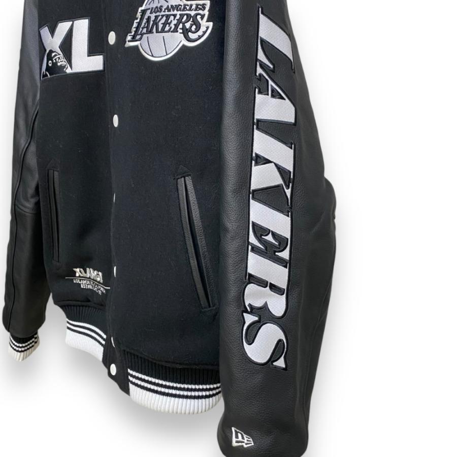 NEW ERA × XLARGE NBA LAKERS レイカーズジャケット スタジャン NEW ERA × XLARGE NBA LAKERS レイカーズジャケット スタジャン