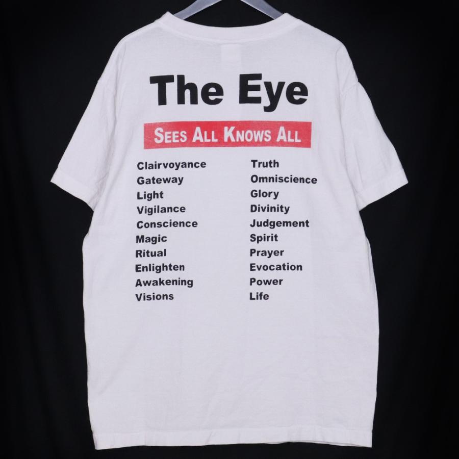SAINT MICHAEL SS TEE eye Lサイズ ホワイト SM-S21-0000-003 セント 