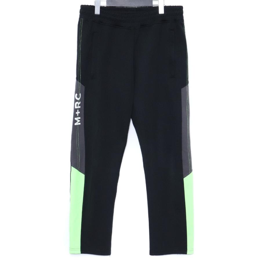 M+RC NOIR マルシェノア トラックパンツ M+RC NOIR OG PANTS Mサイズ ブラック マルシェノア サイドラインロゴ