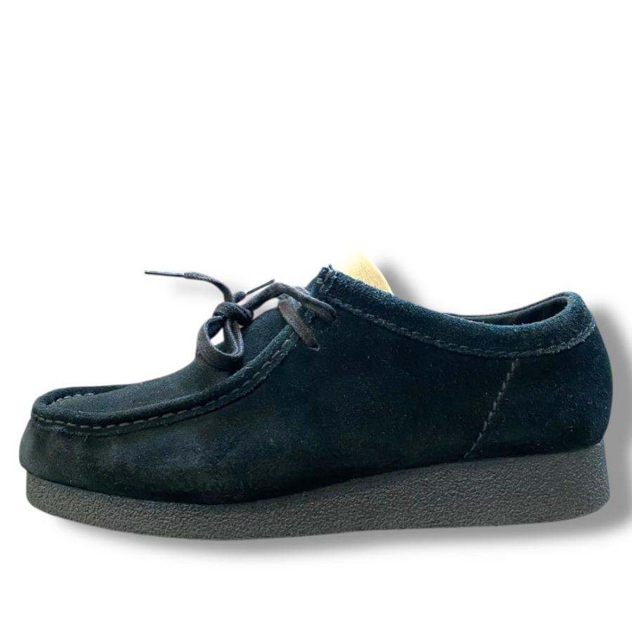 Clarks◇ワラビー/26.5cm/BLK/レザー/EVO WP/ウォータープルーフ