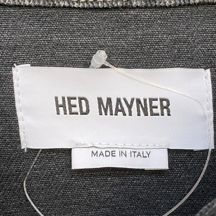 HED MAYNER 24SS FADED BLACK HEAVY DENIM OVER SHIRT フェイ HED MAYNER 24SS FADED BLACK HEAVY DENIM OVER SHIRT フェイ
