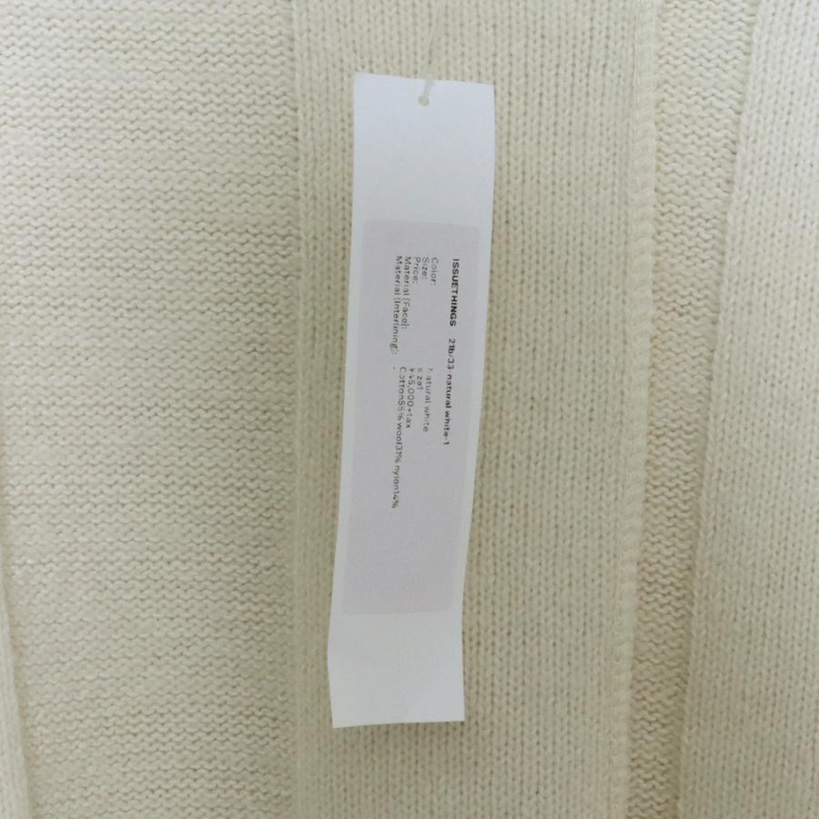 未使用 定価49500円 ISSUETHINGS 22AW type 33 ニット セーター 