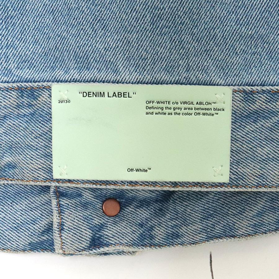 Off-White デニムジャケット イーストランドタグ付正規品 off-white デニムジャケット - メルカリ