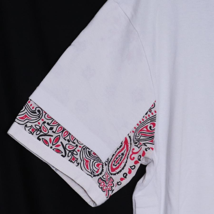 Sacai Bandana Print 半袖Tシャツ Lサイズ22-02697M SACAI Bandana Print T-shirt サイズ2 ホワイト 22-02697M サカイ