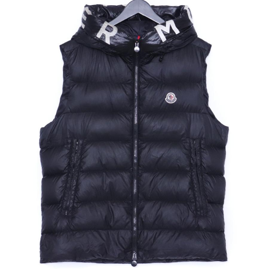 MONCLER MONTREUIL ダウンベスト サイズ4 ブラック G20911A00018 53048