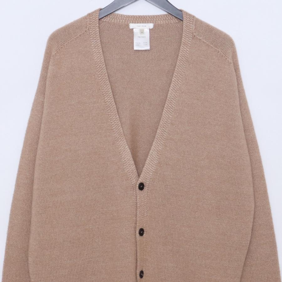 THE ROW シェルドン カーディガン Mサイズ ブラウン 758-Y823 ザロウ