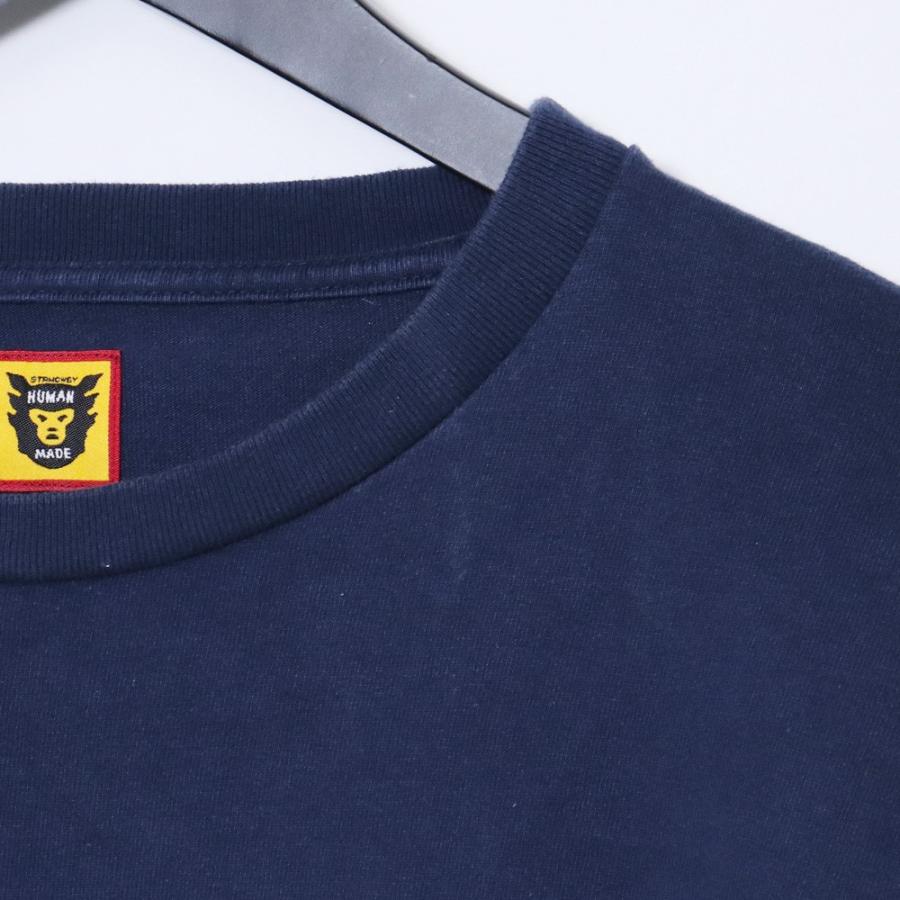 HUMAN MADE Graphic L/S T-Shirt #3 Lサイズ ネイビー ヒューマン