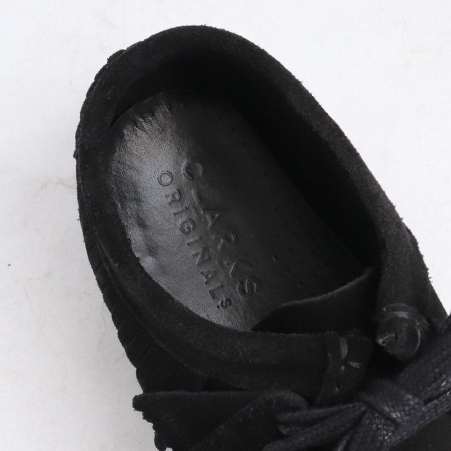 25.5cm CLARKS × PALM ANGELS Walabee Tassel ブラック クラークス 