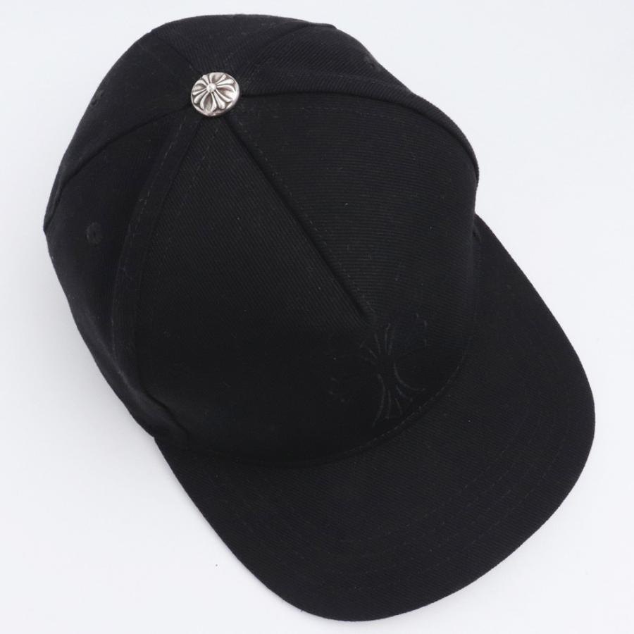 CHROME HEARTS ベースボールデニムキャップ クロス ブラック クロム 