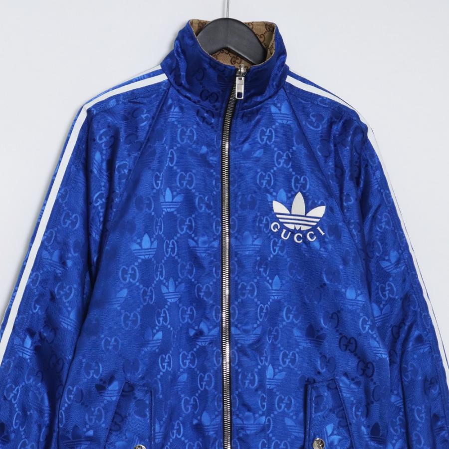 GUCCI × ADIDAS GGキャンバスリバーシブルジャケット サイズ36 GUCCI × ADIDAS GGキャンバスリバーシブルジャケット サイズ36