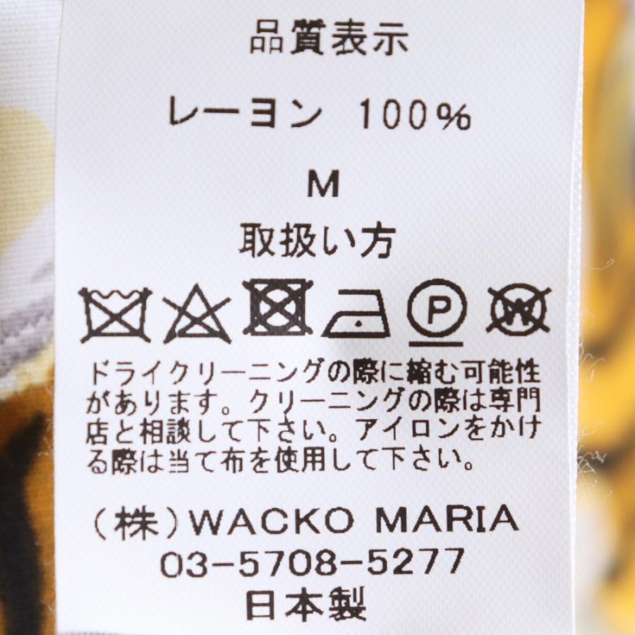 WACKO MARIA TIM LEHI HAWAIIAN SHIRT L/S TYPE-2 Mサイズ ホワイト