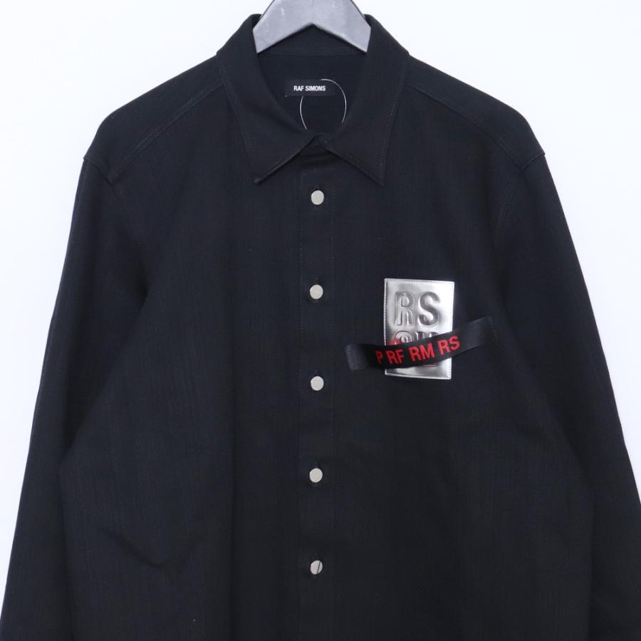 RAF SIMONS イージーフィットカップルバックオーバーサイズデニム 