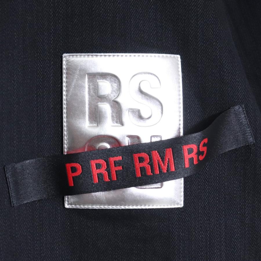 Raf Simons デニムスリムフィットジャケット ブラック　Lサイズ Raf Simons デニムスリムフィットジャケット ブラックLサイズ