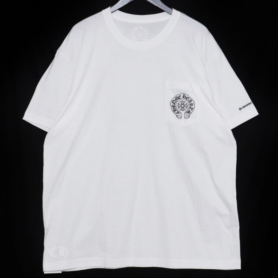 未使用 CHROME HEARTS ホースシューポケットTシャツ XXLサイズ