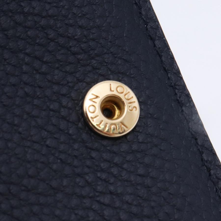 LOUIS VUITTON ポルトフォイユ・クレア 二つ折り財布 ネイビー LOUIS VUITTON ポルトフォイユ・クレア 二つ折り財布 ネイビー