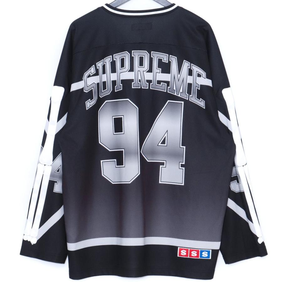 SUPREME Bones Hockey Jersey Lサイズ ブラック シュプリーム SUPREME Bones Hockey Jersey Lサイズ ブラック シュプリーム